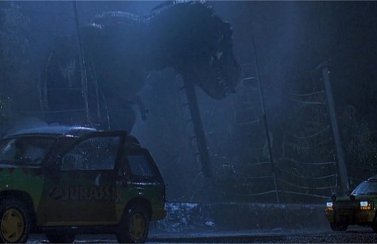 T. Rex Paddock Jurassic Park 1993