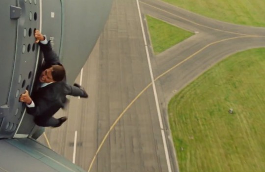 Plane scene in Mission: Impossible - Rogue Nation (2015)