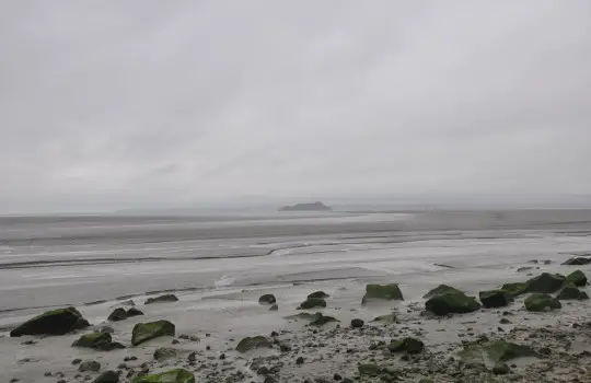 Tombelaine island (Normandy, France) walk at low tide | Mont Saint-Michel winter escape | LegendaryTrips