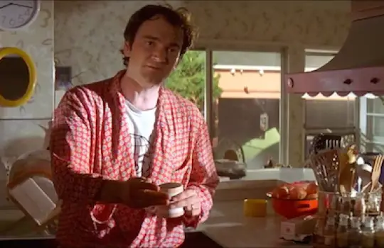 Jimmy (played by Quentin Tarantino) at his house in Toluca Lake Pulp Fiction filming locations LegendaryTrips