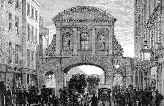 Temple Bar London_1870