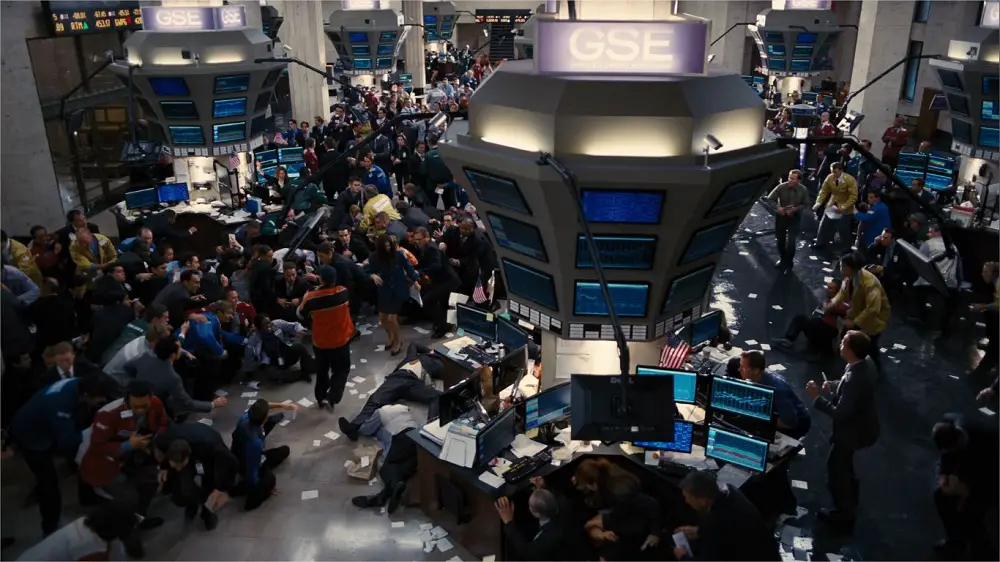 Gotham City Stock Exchange - Interior Los Angeles The Dark Knight Rises