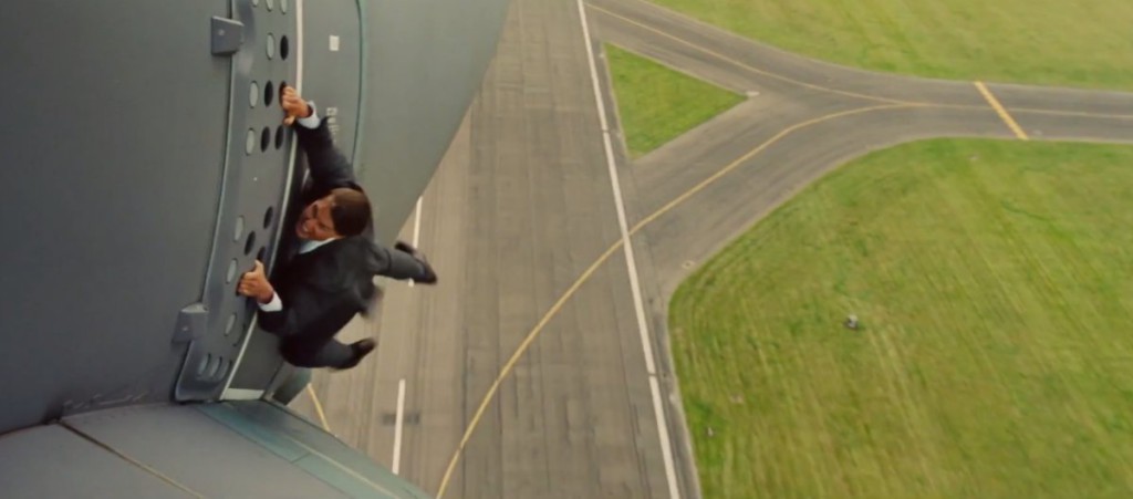 Plane scene in Mission: Impossible - Rogue Nation (2015)