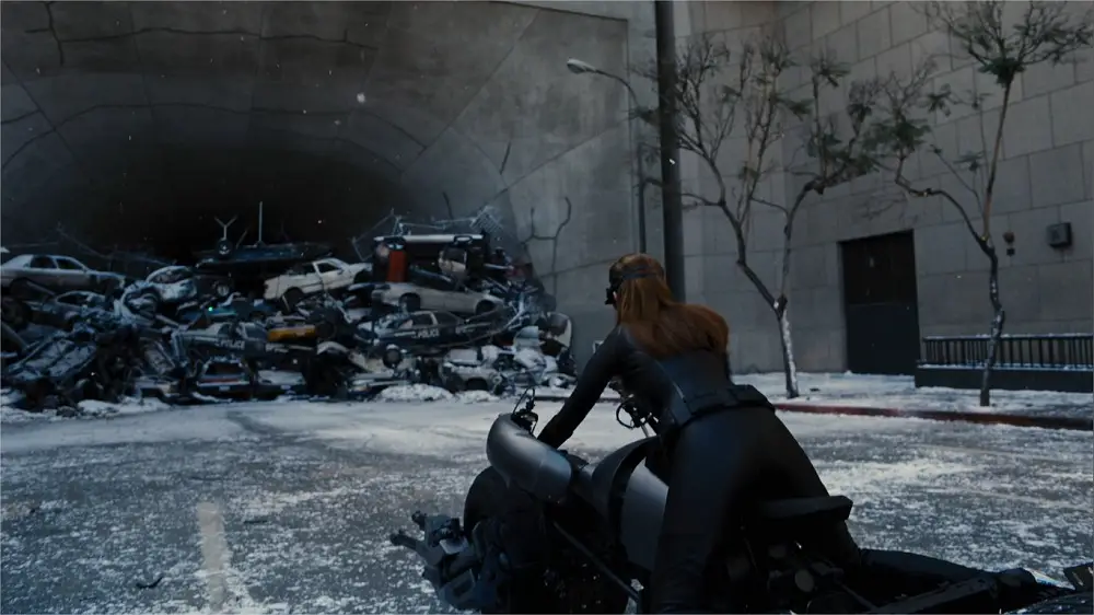 Car Pile, Third Street Tunnel, Los Angeles - The Dark Knight Rises
