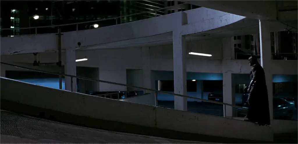 Parking garage Chicago The Dark Knight 2008 LegendaryTrips