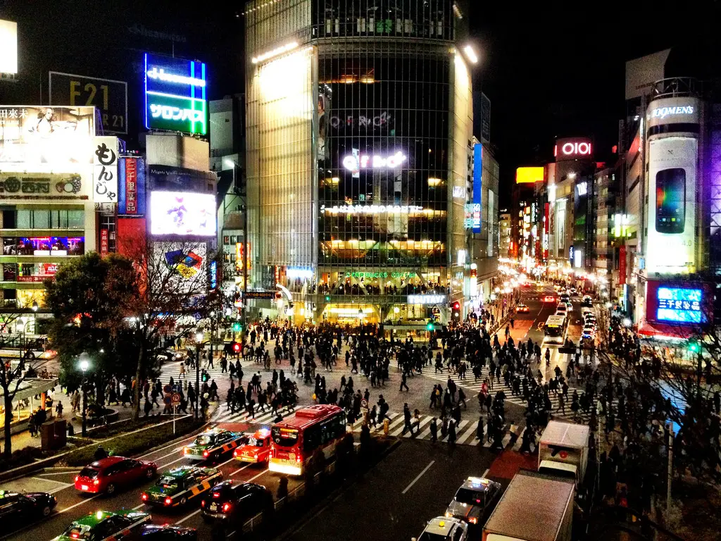 Shibuya crossing, Japan