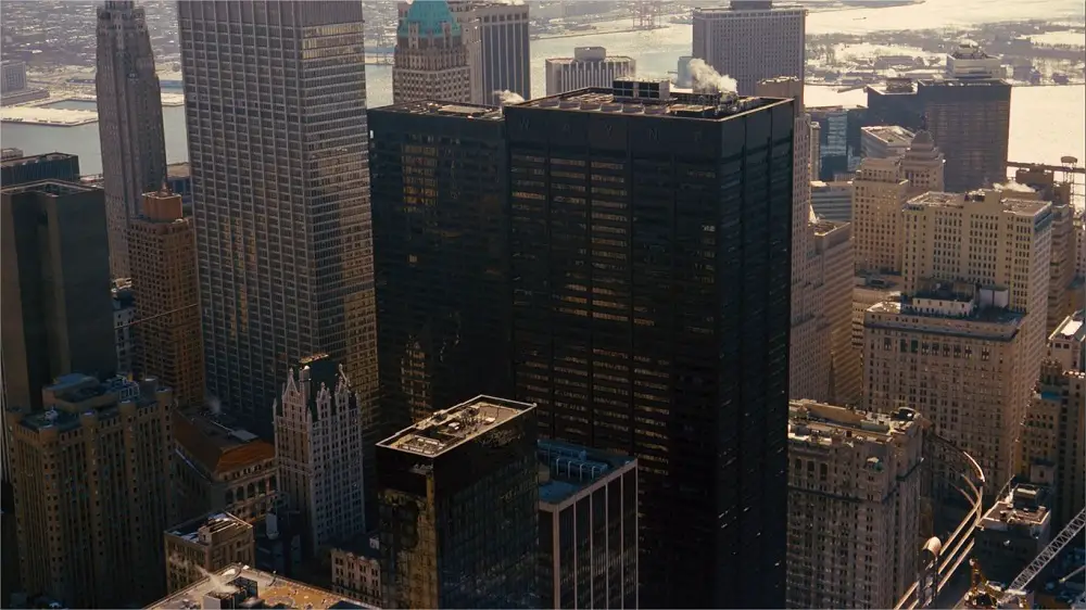 Wayne Enterprises Building - exterior Manhattan The Dark Knight Rises