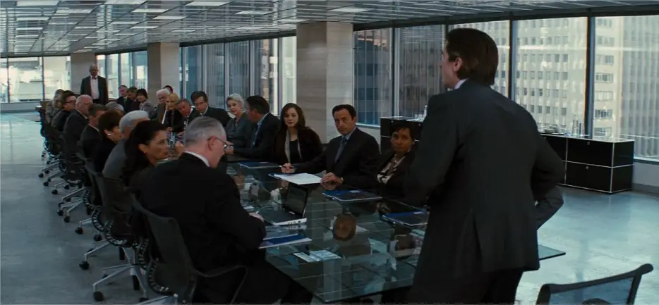 Wayne Enterprises Boardroom Los-Angeles - The Dark Knight Rises