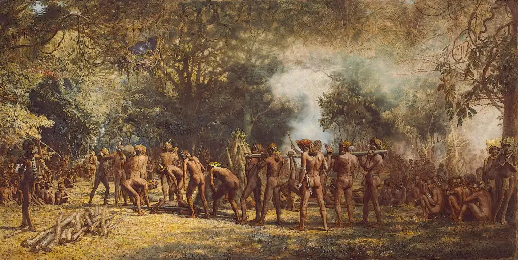 Cannibal Feast Tanna Gordon Frazer 1863-1899