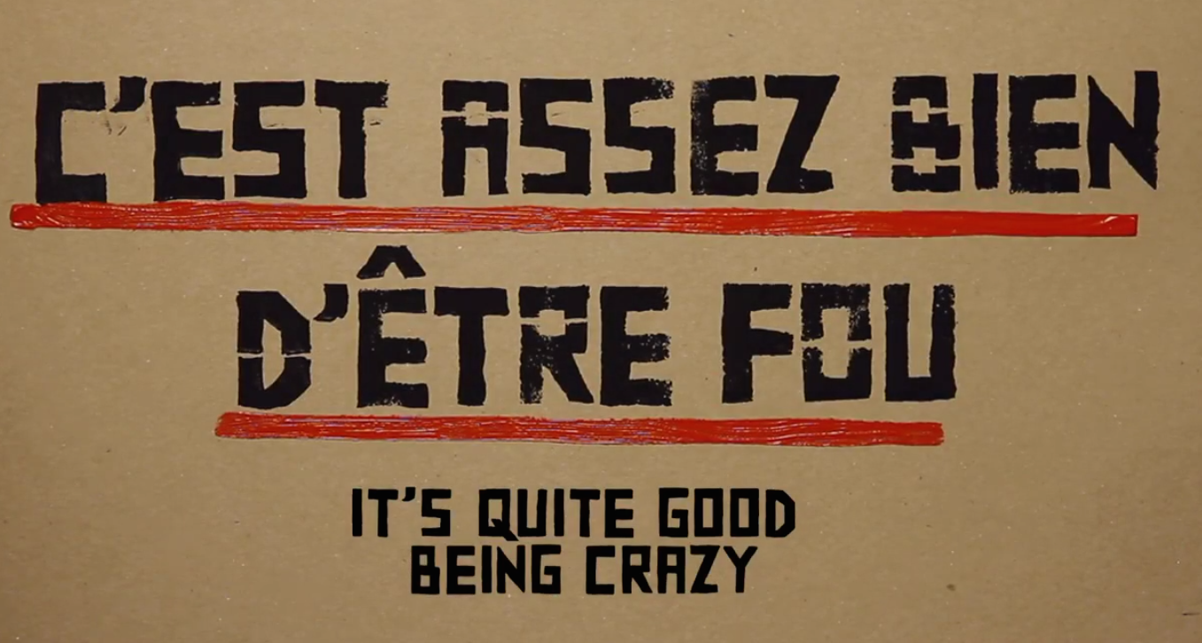 C'est assez bien d'être fou / It's quite good being crazy, road movie by Antoine Page and Zoo Project