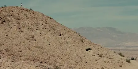 Climbing scene with Franz, Anza-Borrego Desert State Park, California (Into the Wild, 2007)