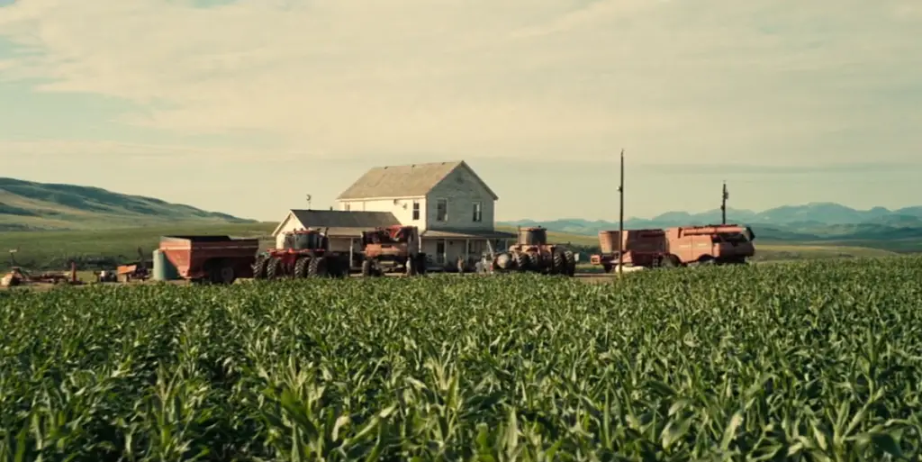 Cooper Farm Corn fields Longview Alberta Canada Interstellar 2014