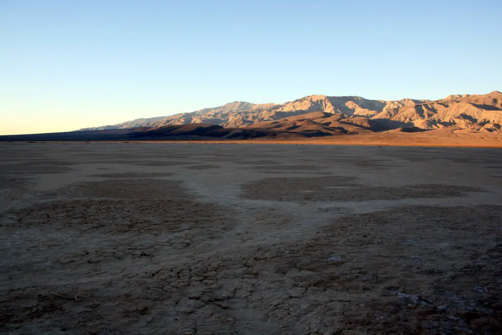Jean Dry Lake Bed in Death Valley