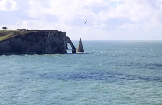 Etretat cliffs Normandy