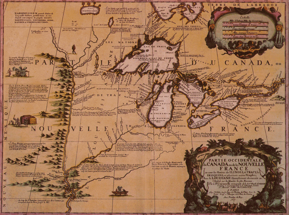 Great Lakes first map