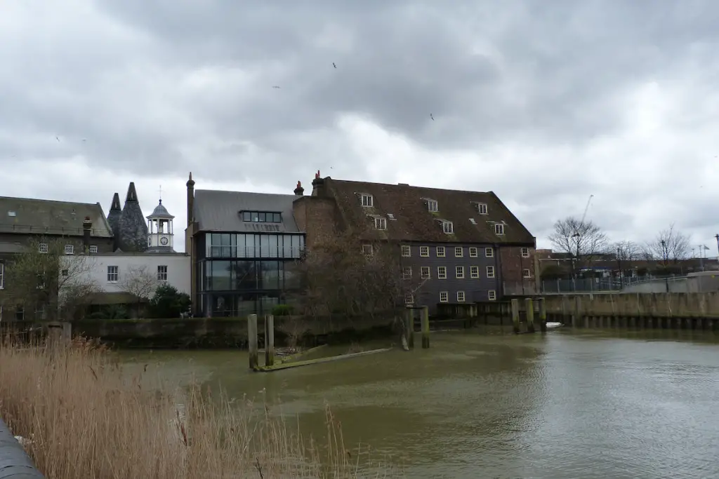 House Mill and Clock Mill, Three Mill Lane, London