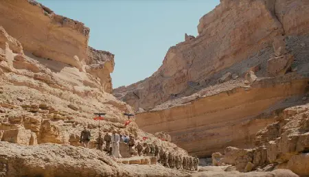 Indiana Jones Raiders of the Lost Ark, ark opening site, Sidi Bouhlel, Tunisia