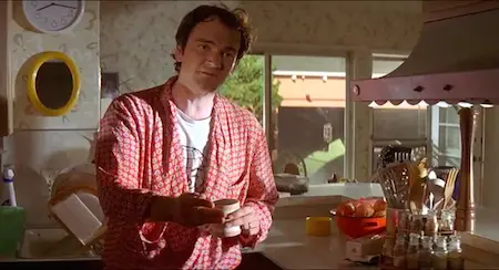 Jimmy (played by Quentin Tarantino) at his house in Toluca Lake - Pulp Fiction filming locations LegendaryTrips