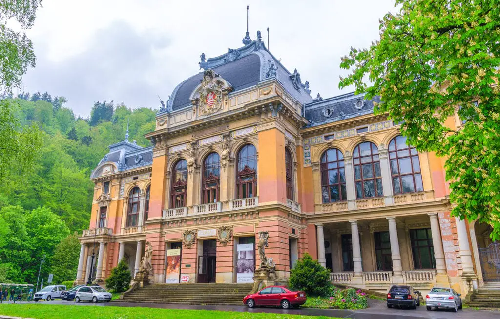 Kaiserbad Spa in the town of Karlovy Vary, Czech Republic