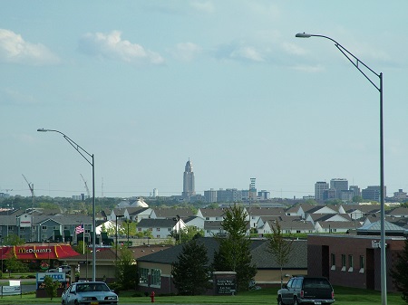 Lincoln (Nebraska) where Woody is determined to collect his $1 million sweepstakes prize