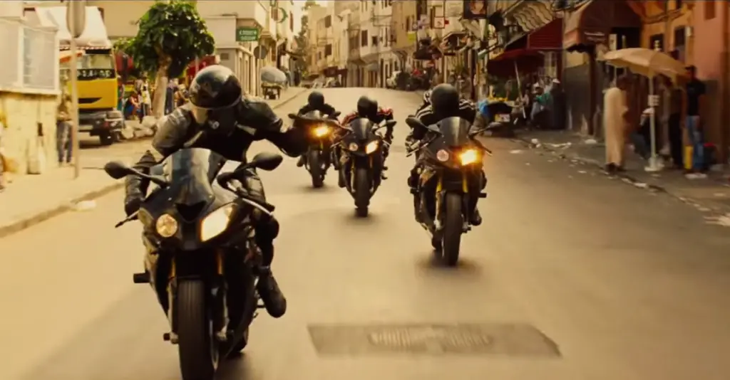 Chase scene in Morocco, Casablanca Mission Impossible Rogue Nation filming locations