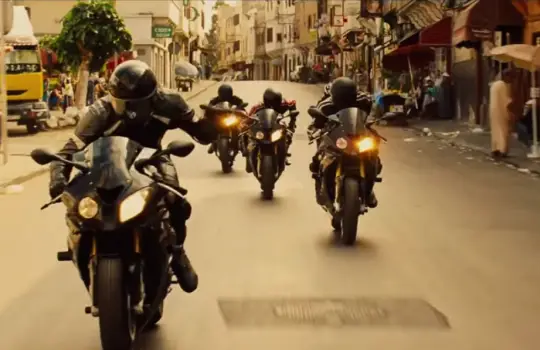Chase scene in Morocco, Casablanca Mission Impossible Rogue Nation filming locations