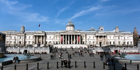 National Gallery, Trafalgar Square, London, United Kingdom - Skyfall filming locations, LegendaryTrips