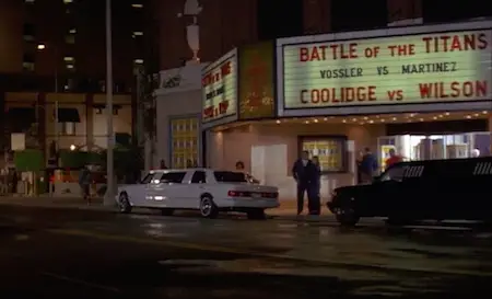 Raymond Theatre where Butch fights at the 'The Batlle of Titans' - Pulp Fiction filming locations LegendaryTrips