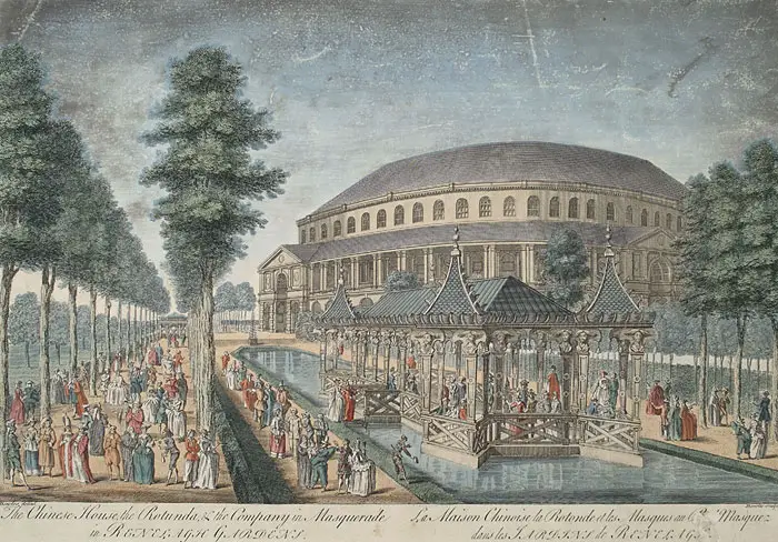 Rotunda Ranleigh London Bowles 1754