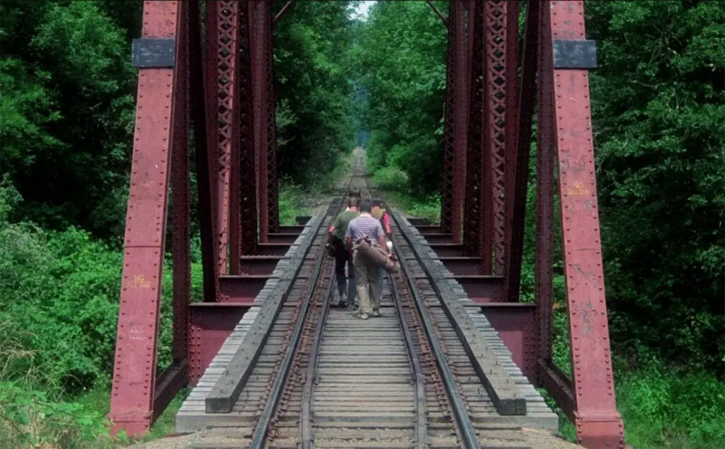 Row River Trail and bridge where Teddy escapes the train