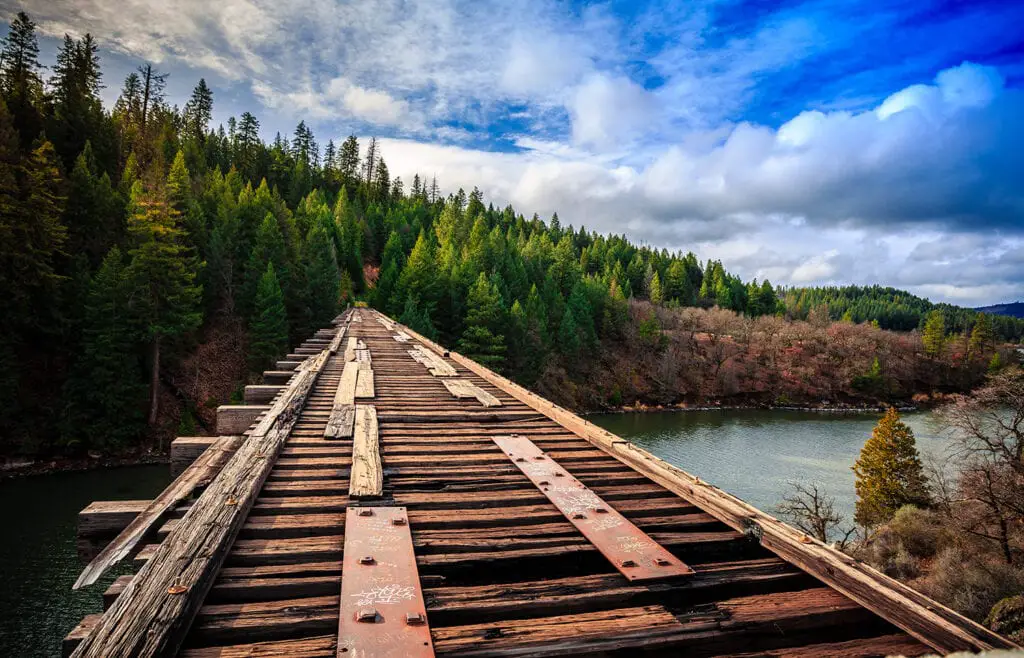 The Eagle Mountain Ln. Bridge, California, USA