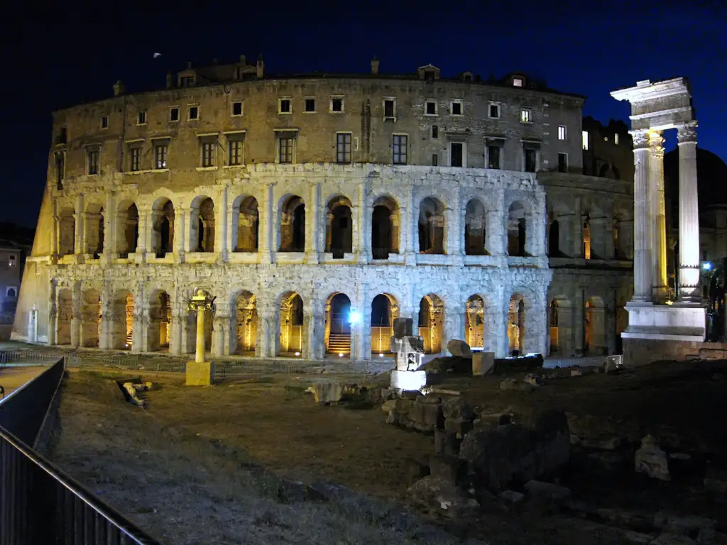 Theatre of Marcellus (Teatro di Marcello), Rome, Italy