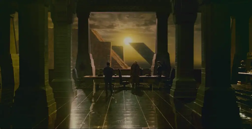 Tyrell Corporation's office in Blade Runner (1982)