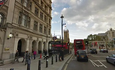 Westminster Station, Whitehall, London, United Kingdom - Skyfall filming locations, LegendaryTrips
