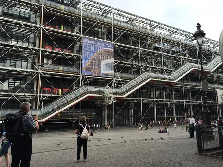 Centre Georges Pompidou, Beaubourg, Paris