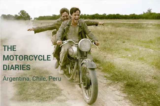 The Motorcycle Diaries (2004) itinerary and filming locations
